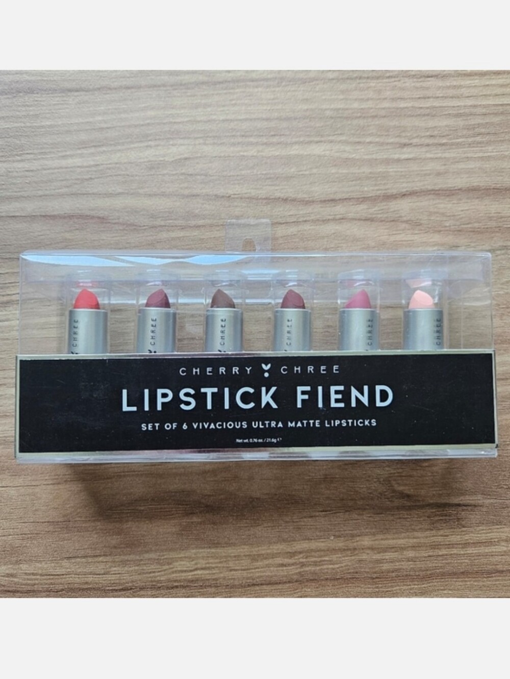 Cherry Chree Lipstick Fiend Matte Lipsticks Set of 6